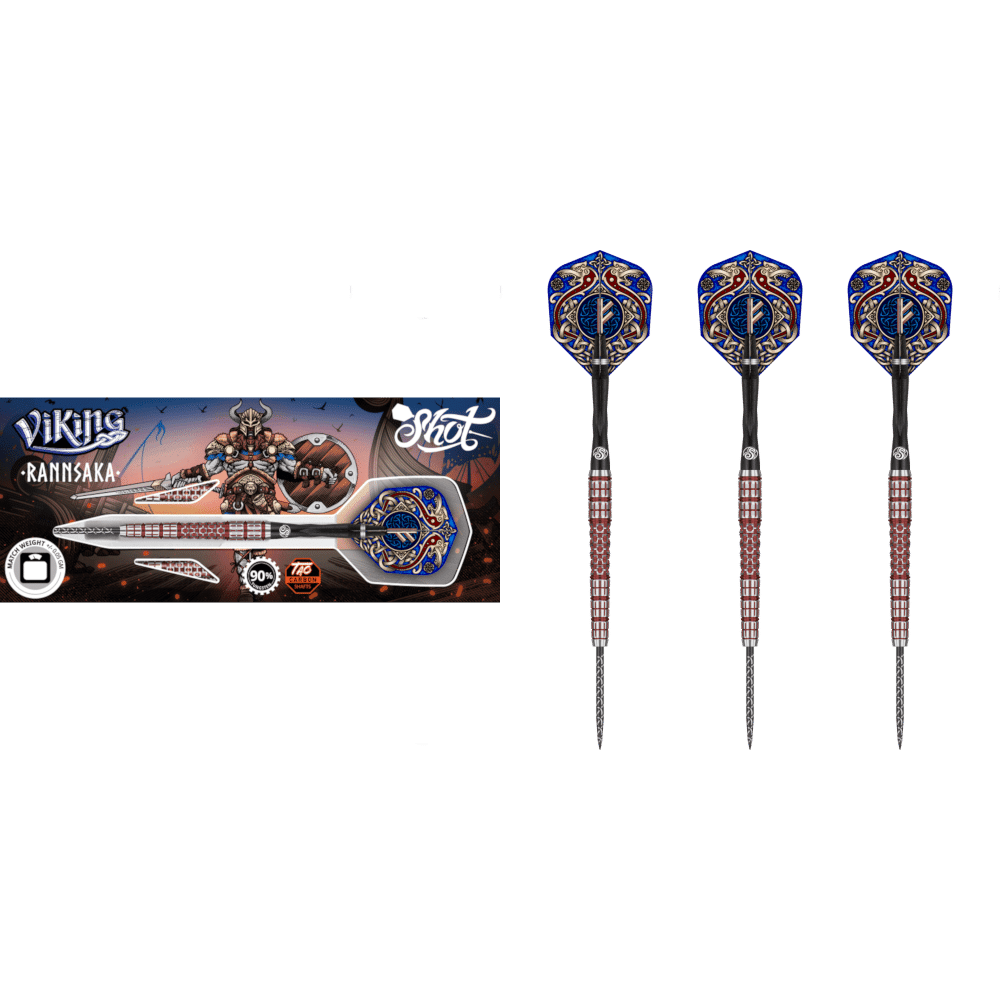 Shot Viking Rannsaka Steel Tip Dart 90%