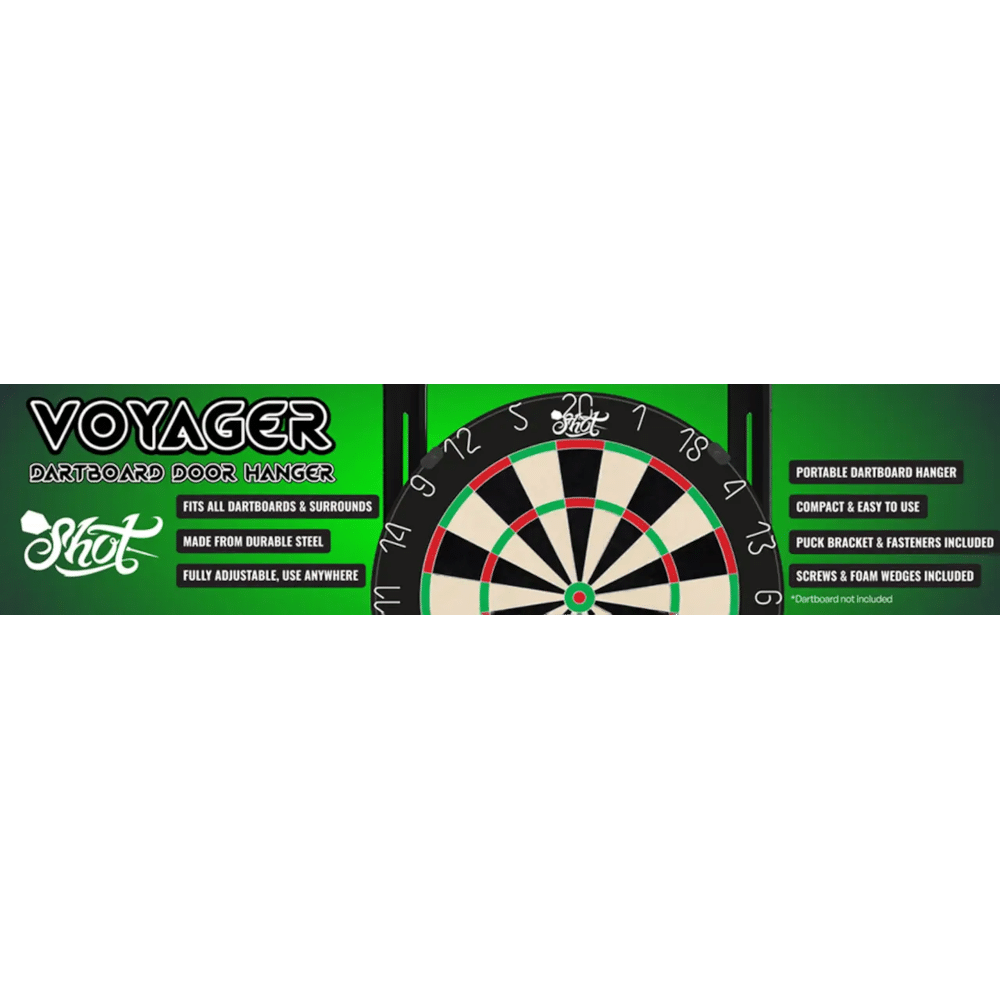 Shot Voyager Dartboardhalter für die Tür
