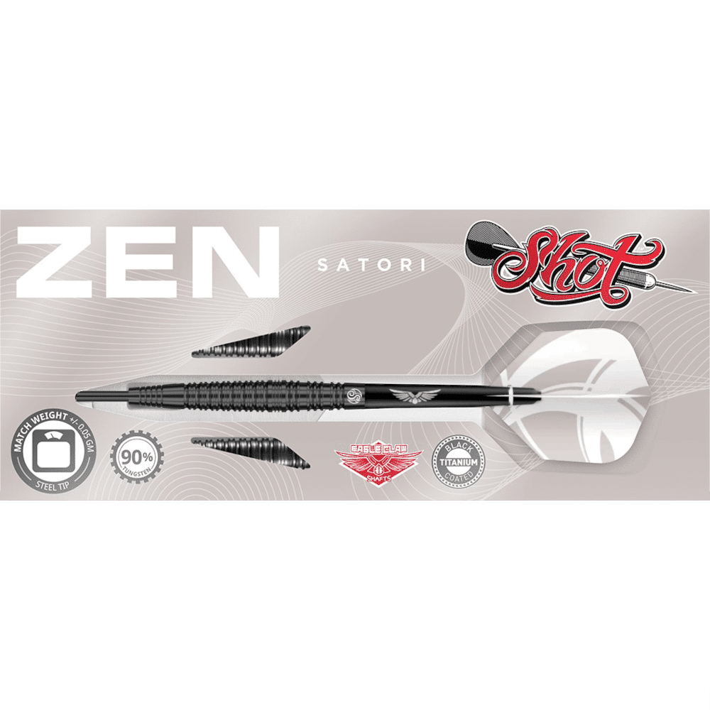 Shot Zen Satori Steel Tip Dart 90%