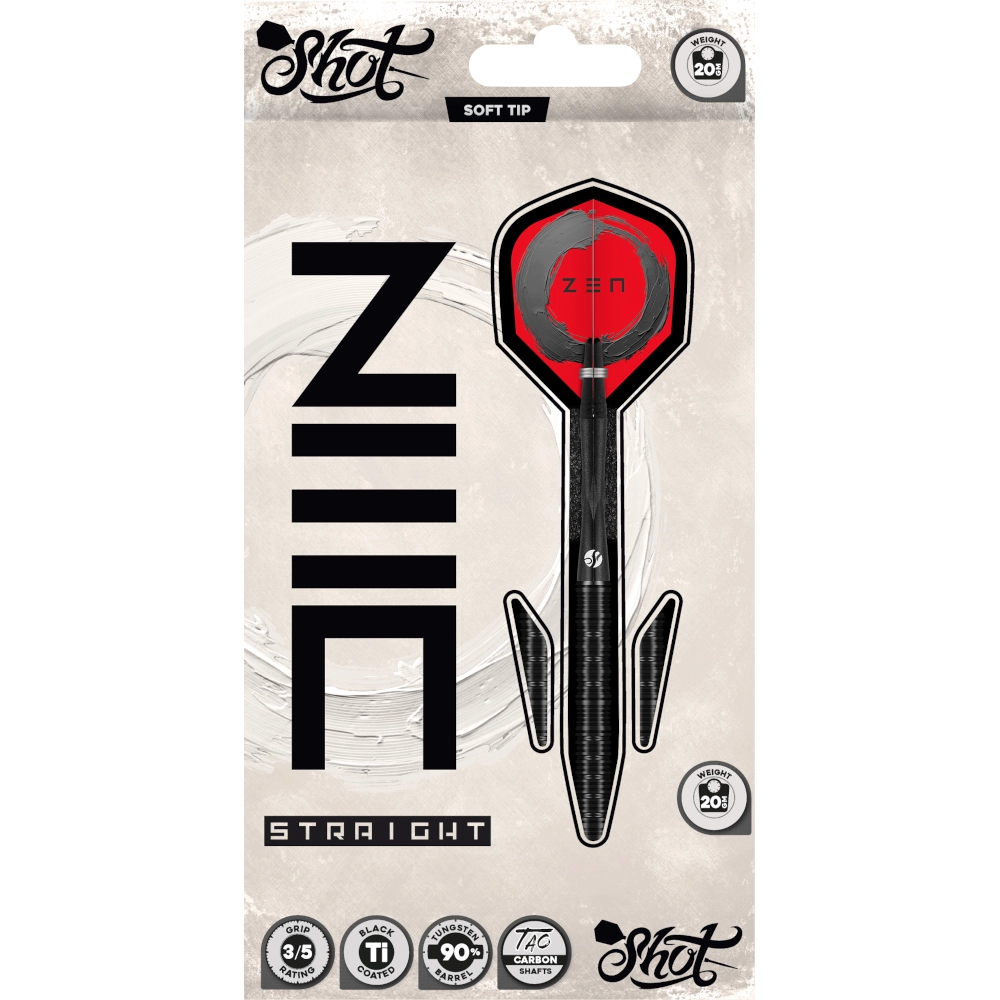 Shot Zen Straight Softdart 90%
