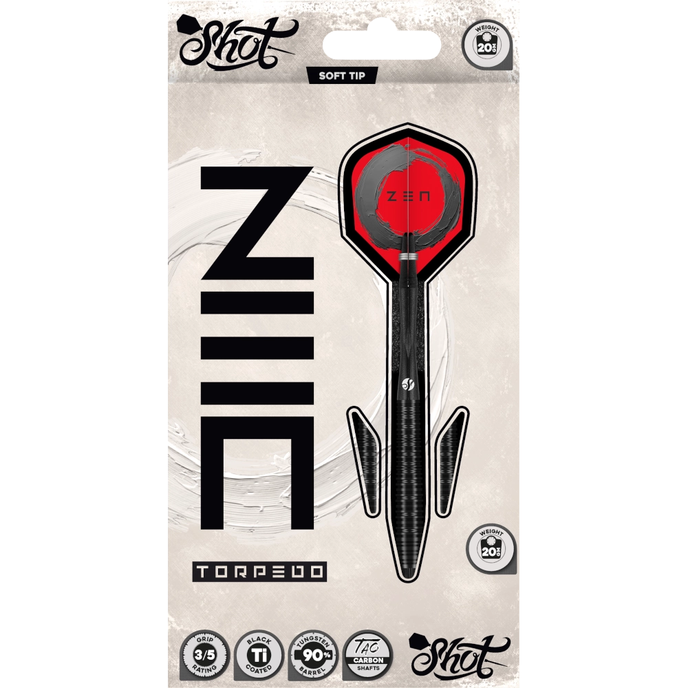 Shot Zen Torpedo Softdart 90%