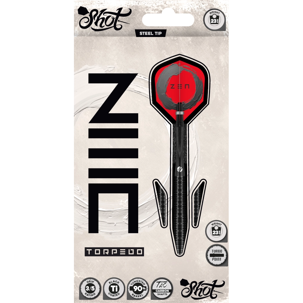 Shot Zen Torpedo Turbo Point Steeldart 90%