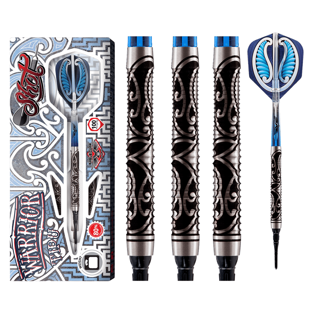 Shot Warrior Tipu Soft Tip Darts 80%