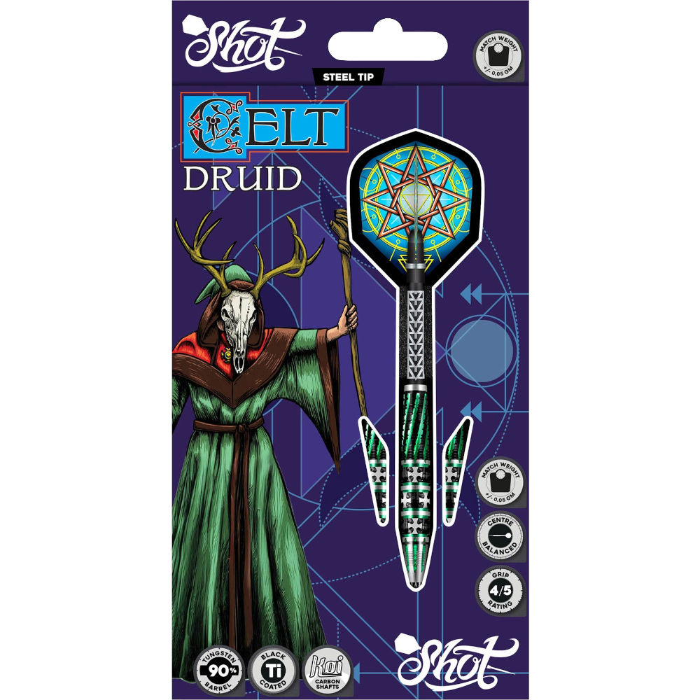 Shot Celt Druid Steeldart 90%
