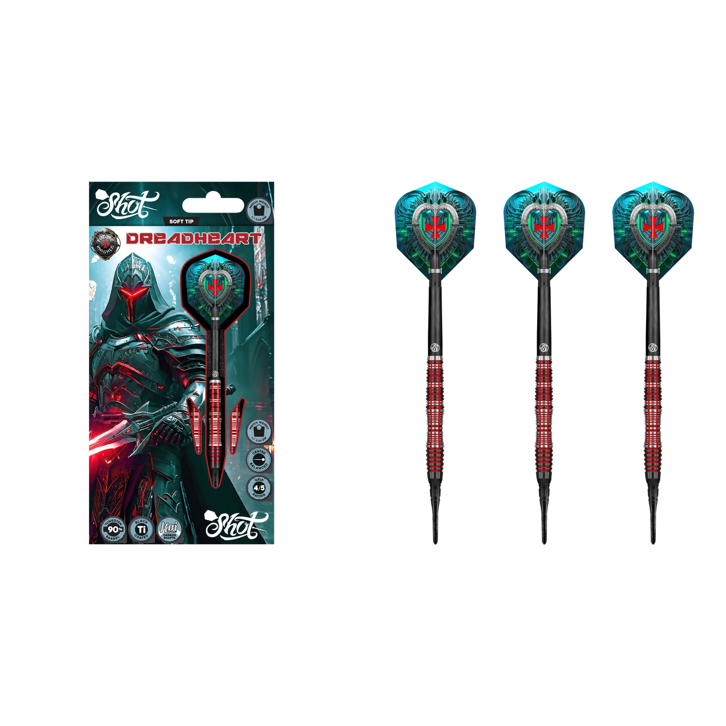 Shot Future Knights Dreadheart Softdart 90%