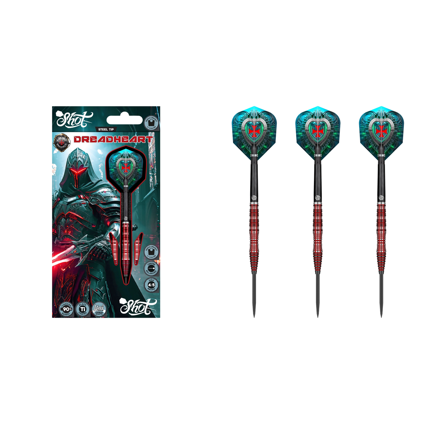 Shot Future Knights Dreadheart Steel Dart 90%