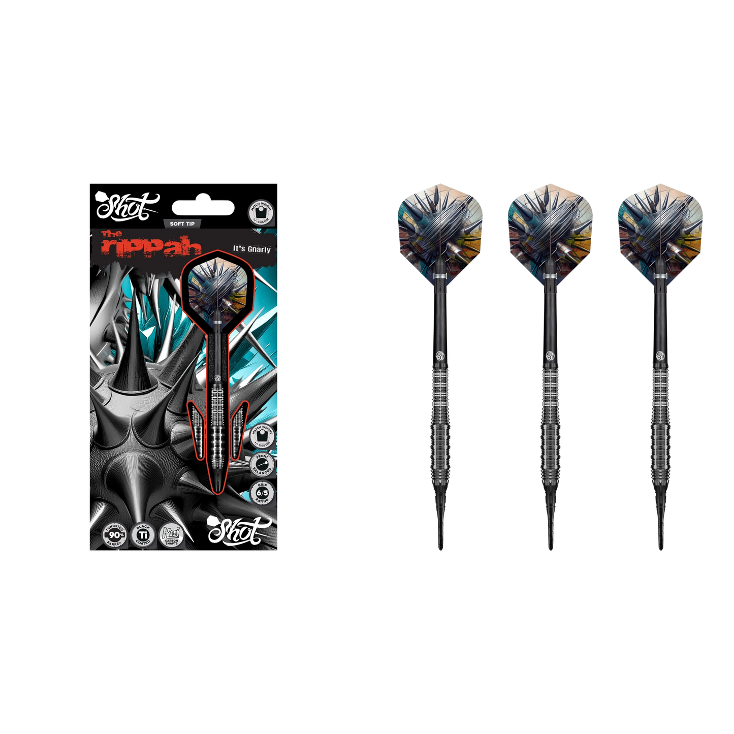 Shot Gnarly Rippah Softdart 90%