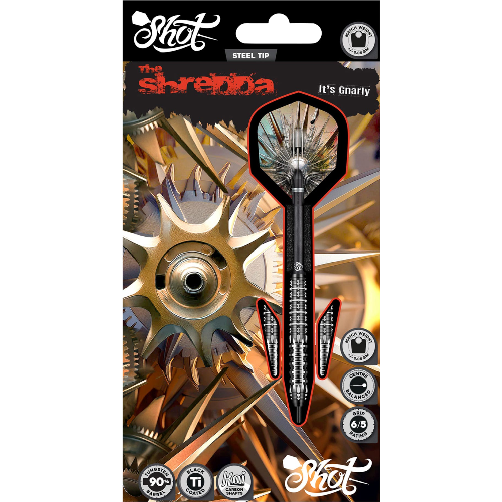 Shot Gnarly Shredda Steeldart 90%