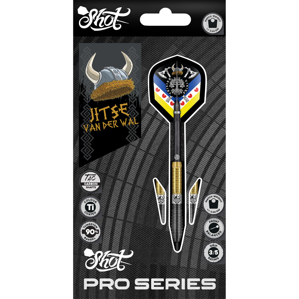 Shot Jitse van der Wal Steel Darts 90%