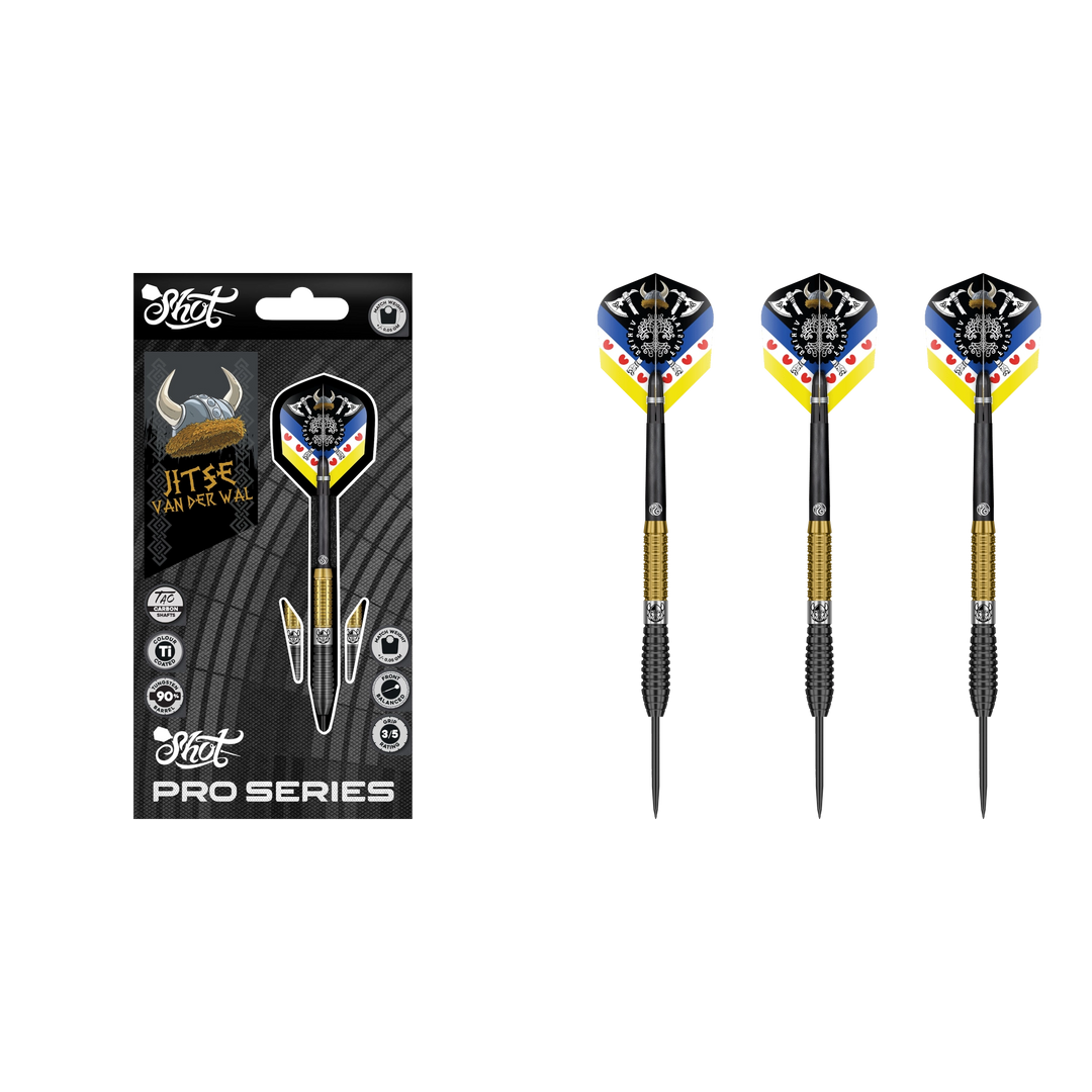Shot Jitse van der Wal Steel Darts 90%