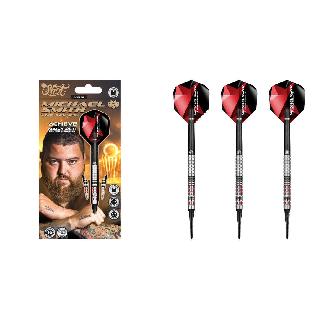 Shot Michael Smith Achieve Soft Tip Darts 90%