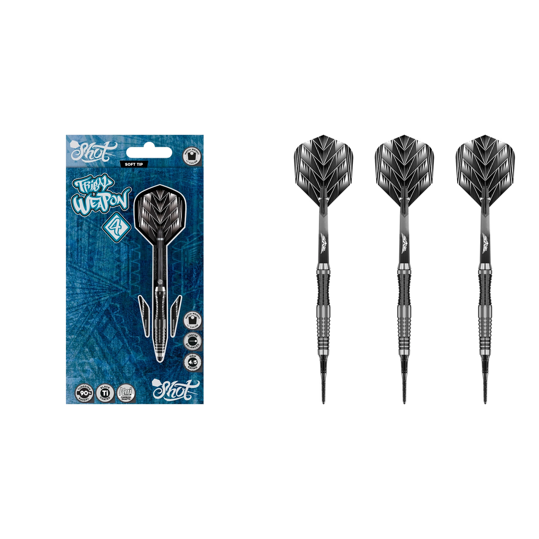 Shot Tribal Weapon 4 Soft Tip Dart 90%