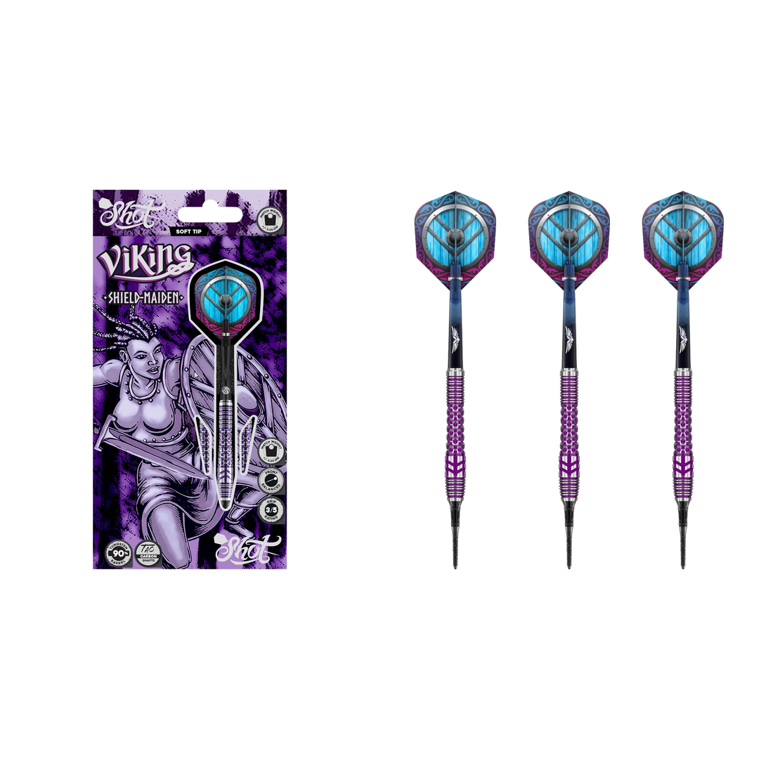 Shot Viking Shield Maiden Soft Tip Dart 90%
