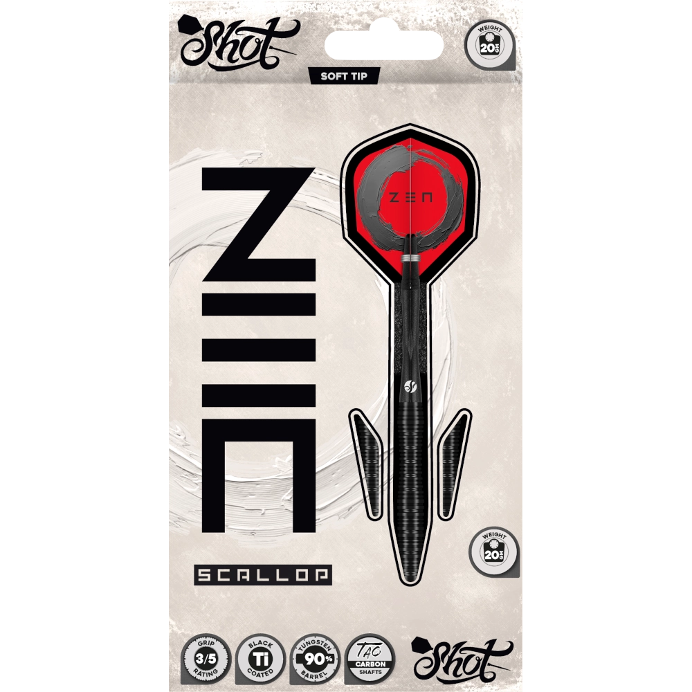 Shot Zen Scallop Softdart 90%