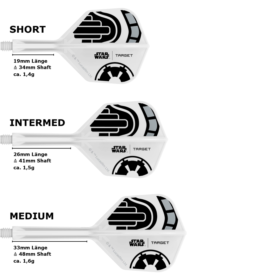 Target K-Flex Star Wars Small Standard No.6 Flight Shaft System Stormtrooper
