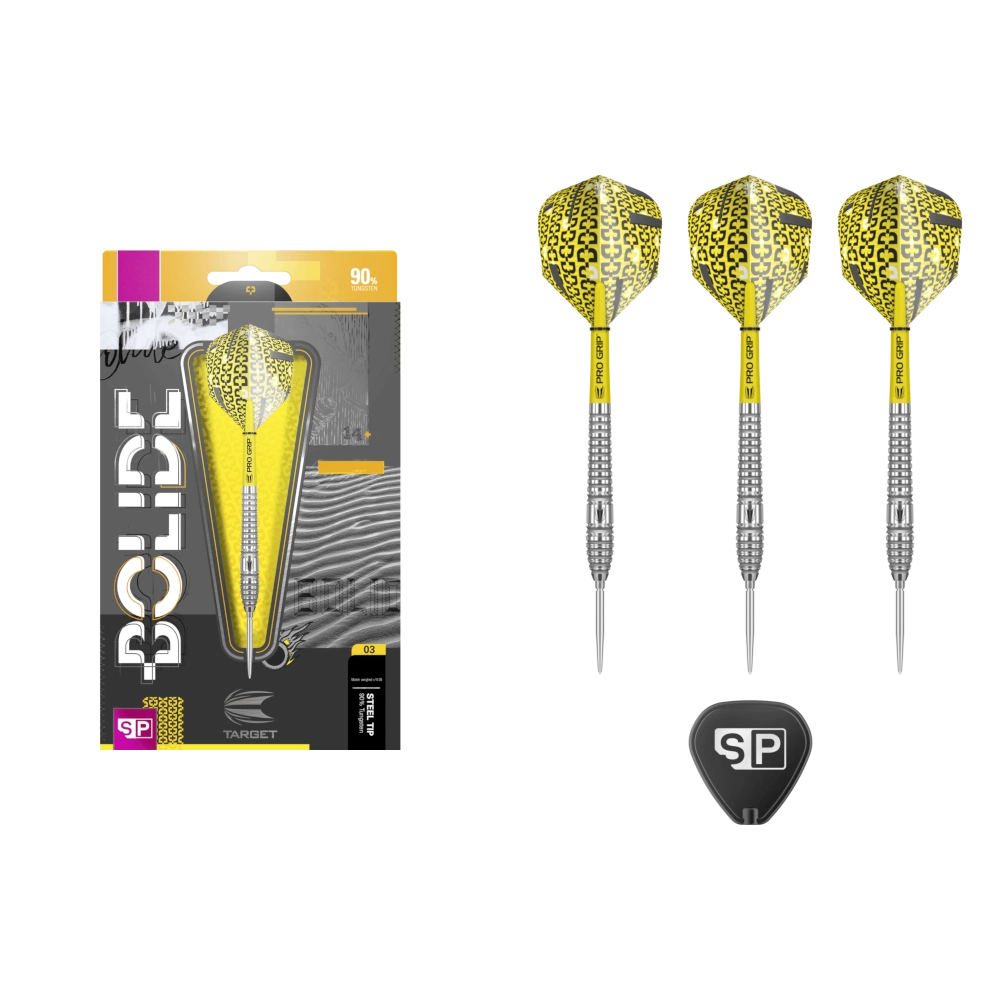 Target Bolide 03 Swiss Point Steel Tip Darts 90%