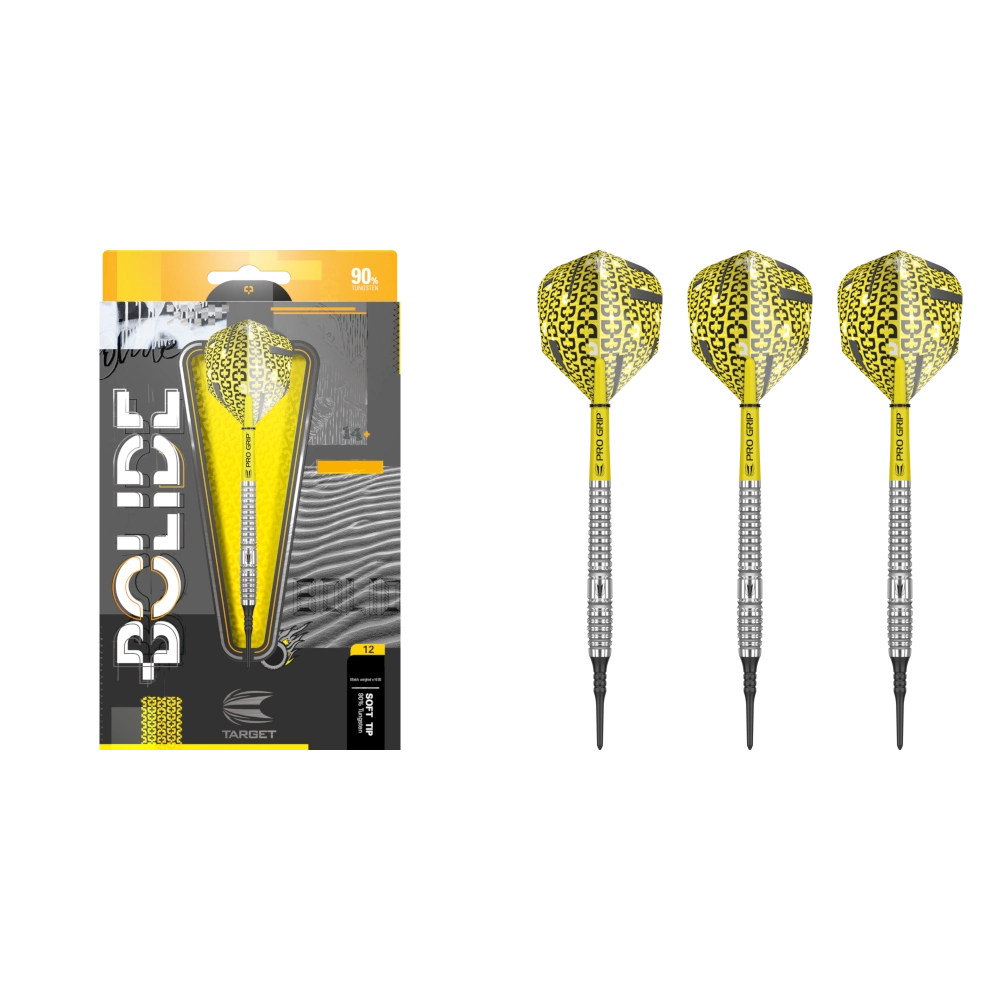 Target Bolide 12 Soft Tip Darts 90%