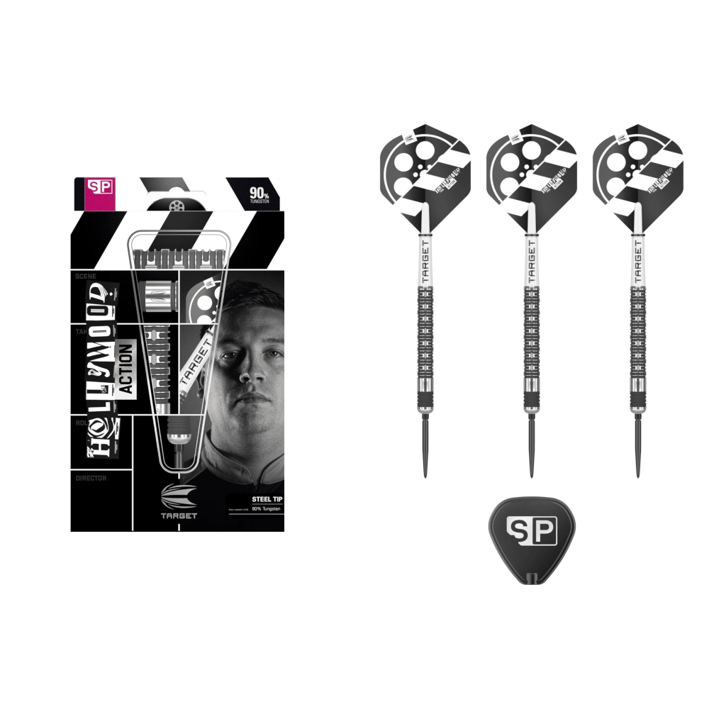 Target Chris Dobey Action Swiss Point Steel Tip Darts 90%