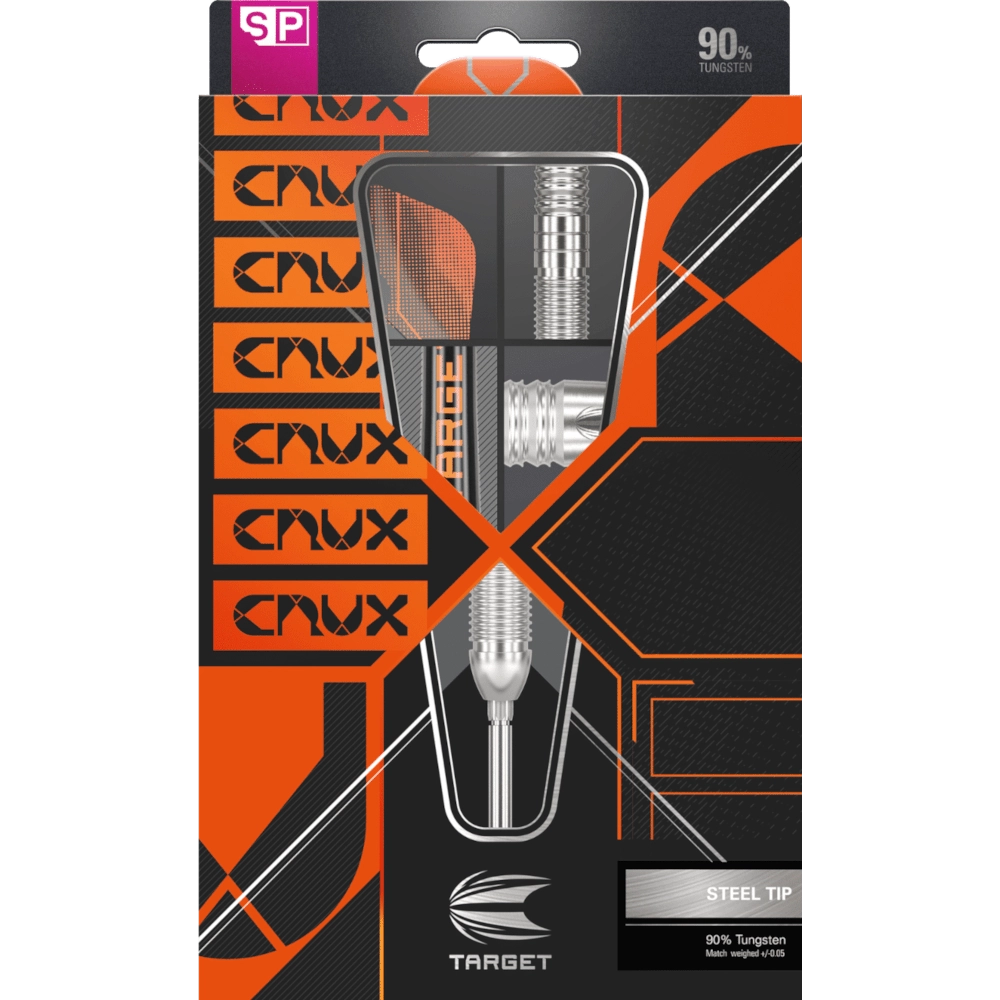 Target Crux 03 Swiss Point Steel Tip Darts 90%