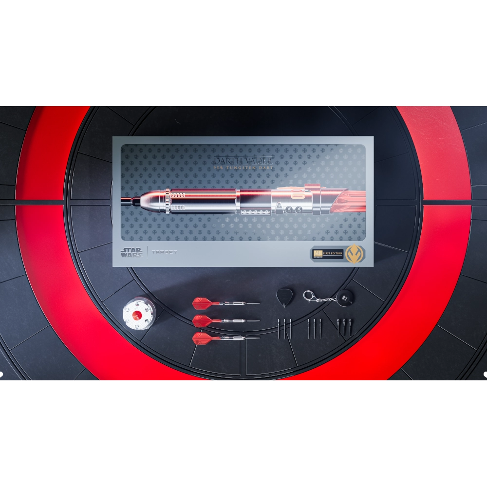 Target Star Wars Darth Vader Limited Edition Swiss Point Steeldart 95%