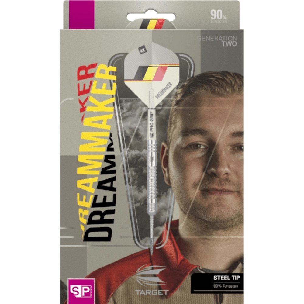 Target Dimitri van den Bergh G2 Swiss Point Steeldart 90%