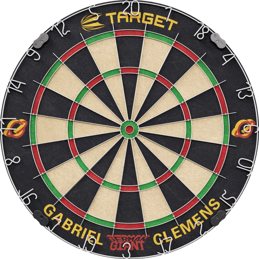 Target Gabriel Clemens Dartboard + 2 Dartsets