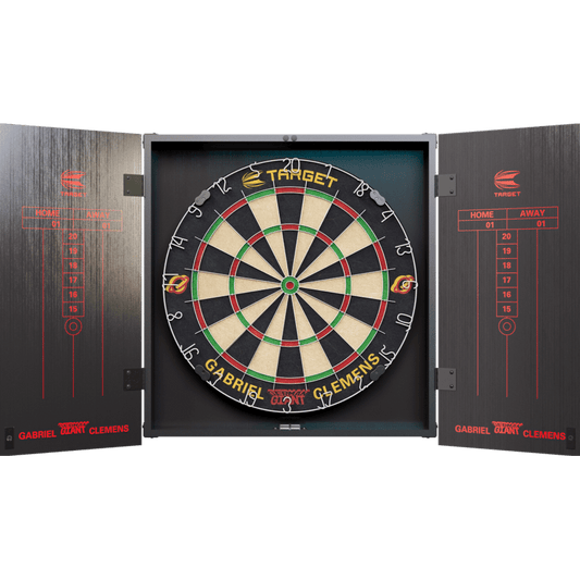 Target Gabriel Clemens Dartboard und Cabinet Set