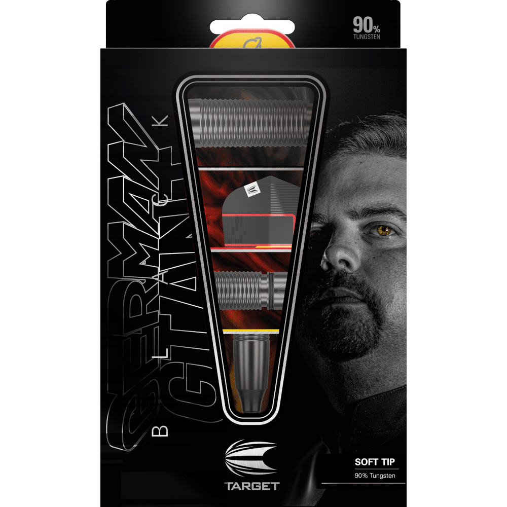 Target Gabriel Clemens G1 Black Soft Tip Dart 90%