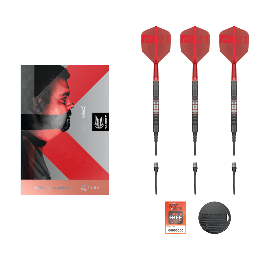 Target Gabriel Clemens 95K Soft Tip Darts 95%