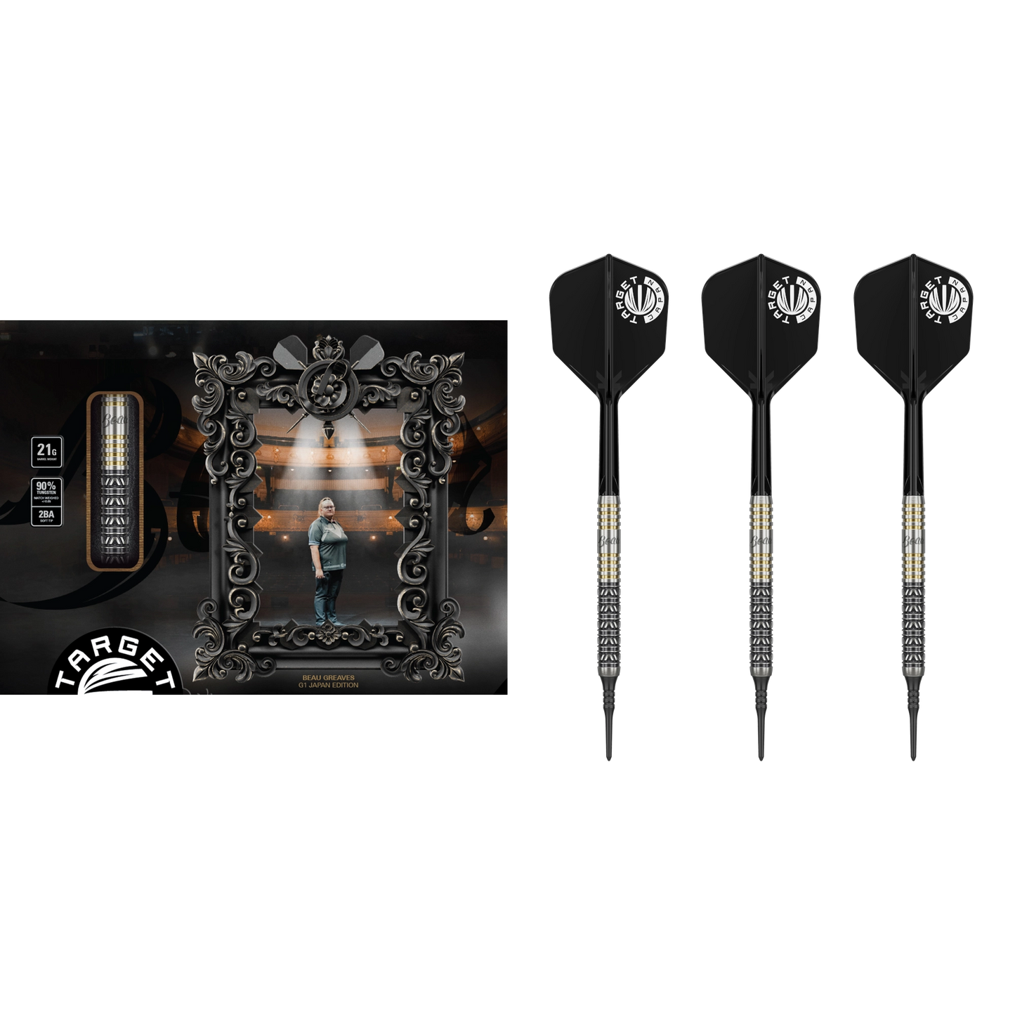 Target Japan Beau Greaves G1 Softdart 90%