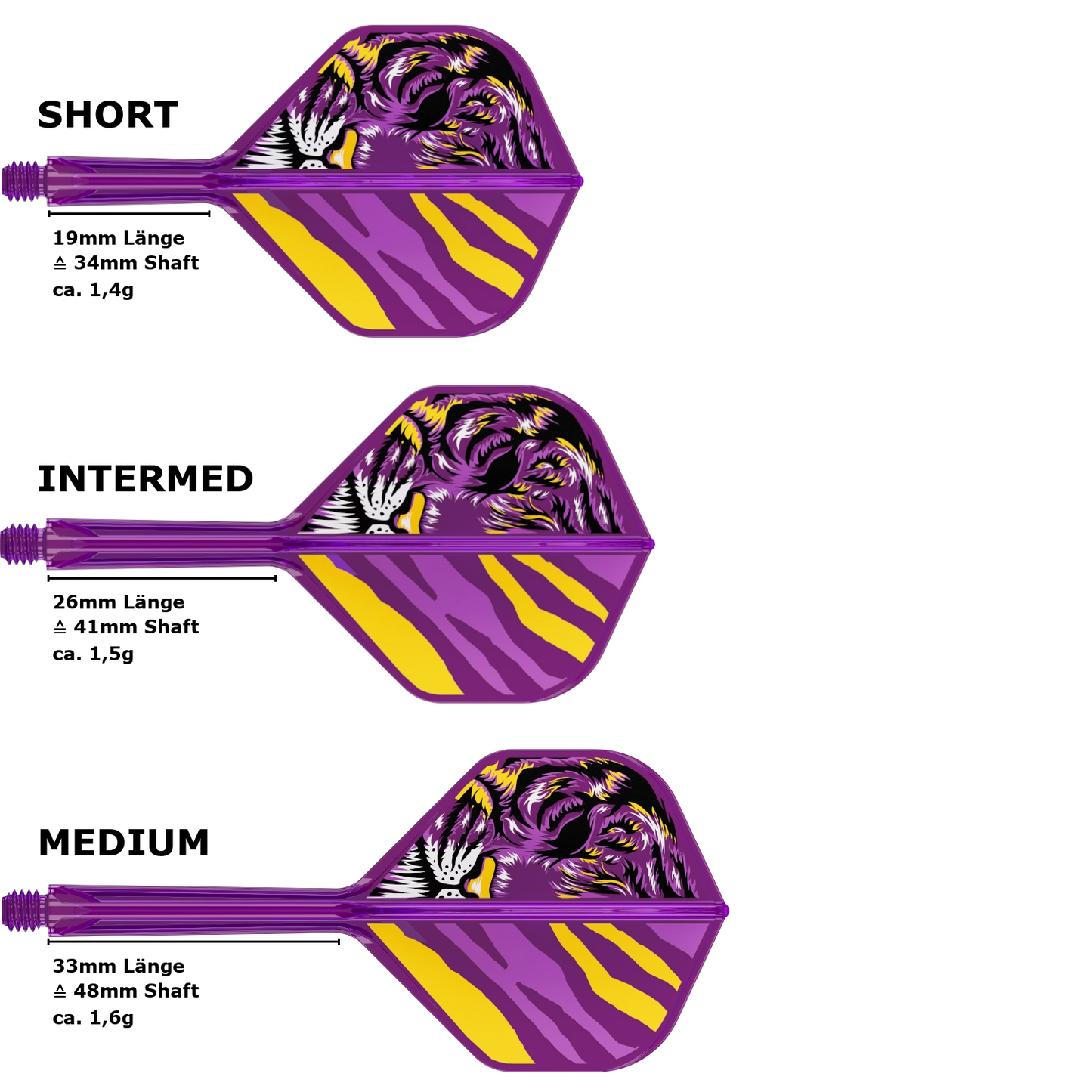 Target Japan K-Flex Endeavour Standard No.2 Flight Shaft System
