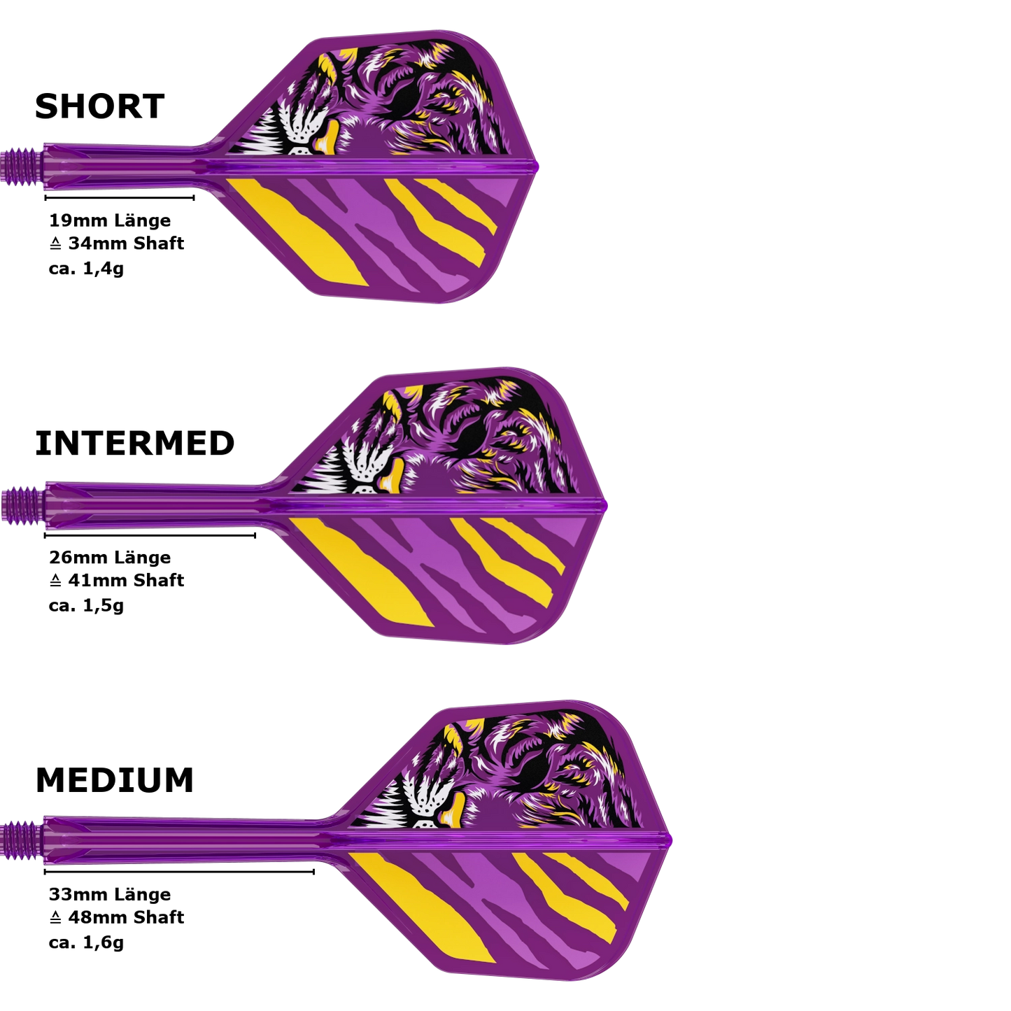 Target Japan K-Flex Endeavour Standard No.6 Flight Shaft System