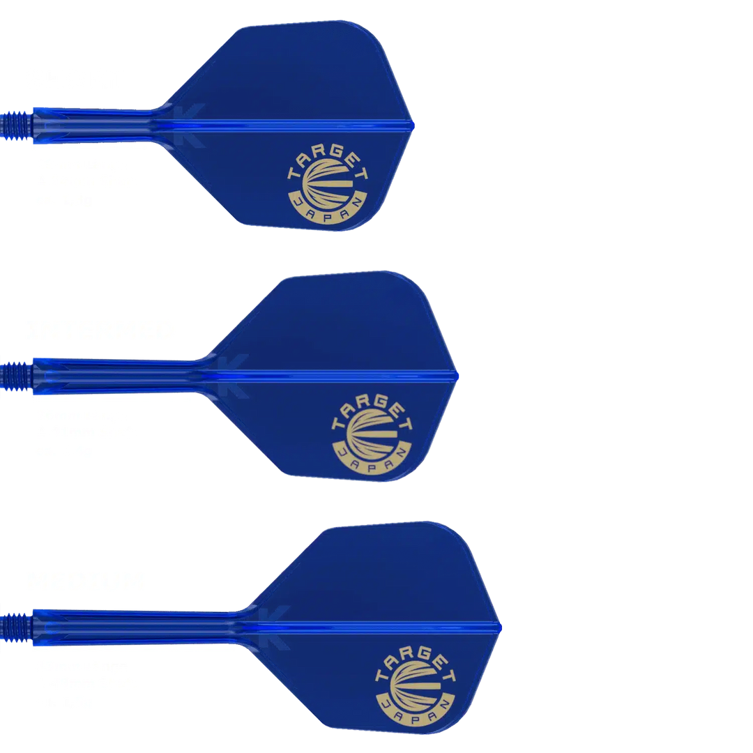 Target Japan K-Flex Blue Small Standard No.6 Flight Shaft System