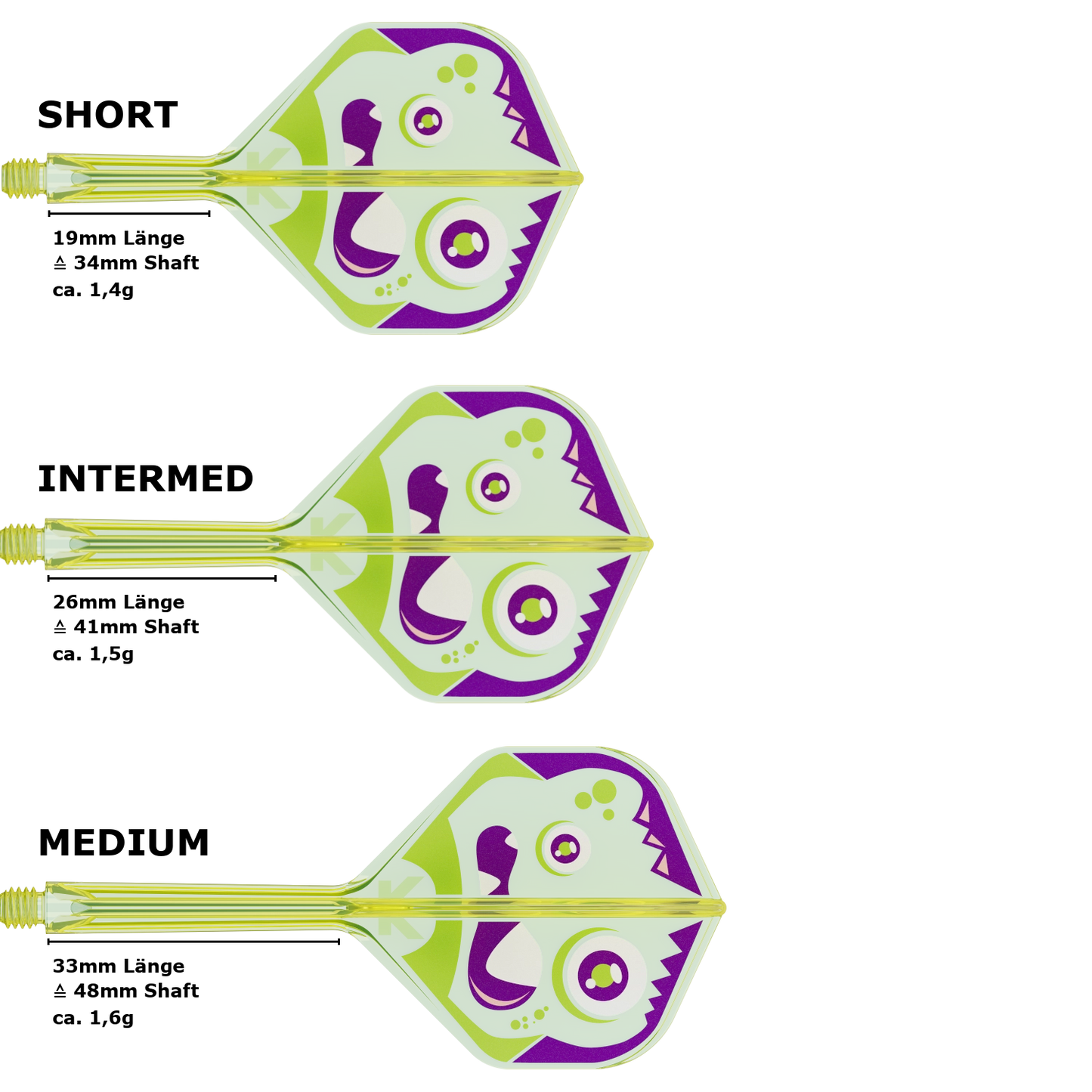 Target Japan K-Flex Xeno Standard No.2 Flight Shaft System