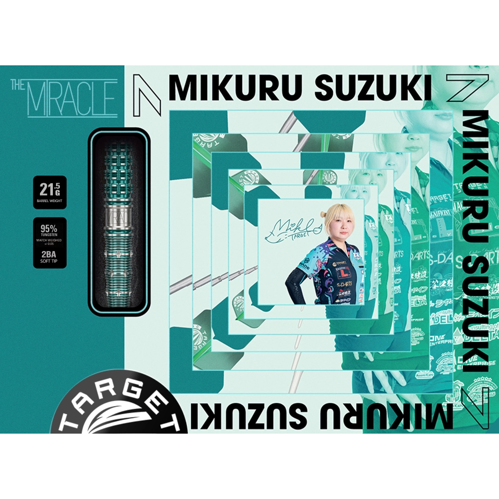 Target Japan Mikuru Suzuki The Miracle G7 Softdart 95%