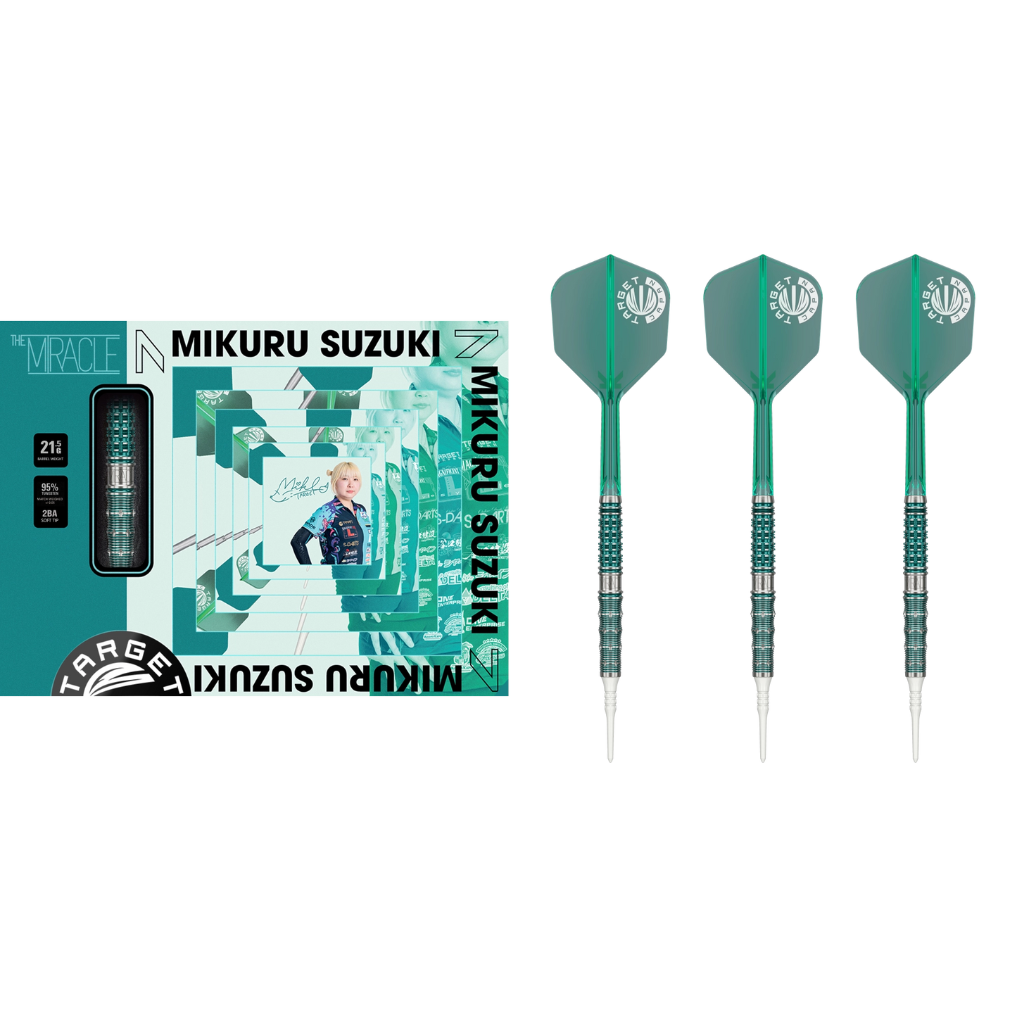 Target Japan Mikuru Suzuki The Miracle G7 Softdart 95%