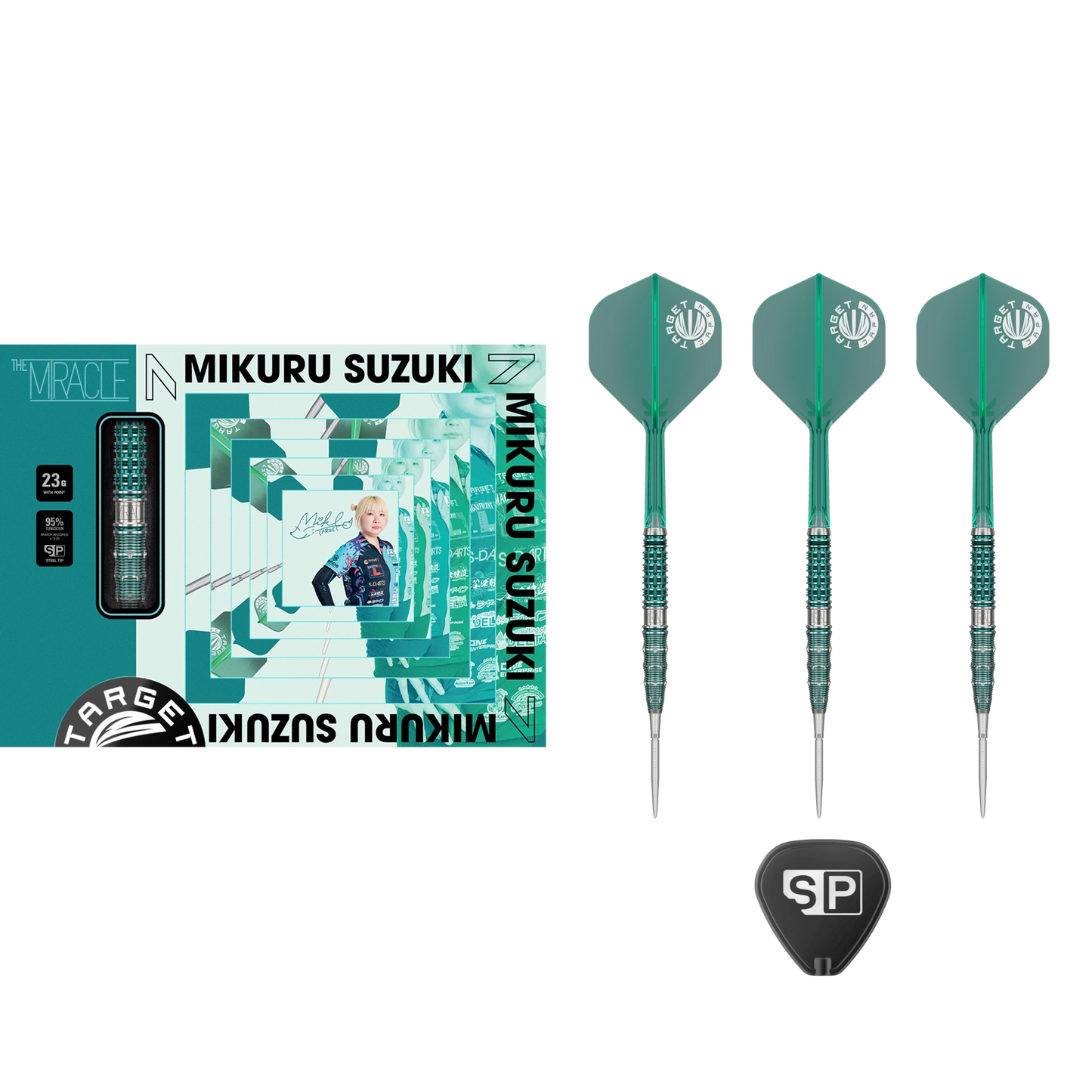 Target Japan Mikuru Suzuki The Miracle G7 Steeldart 95%