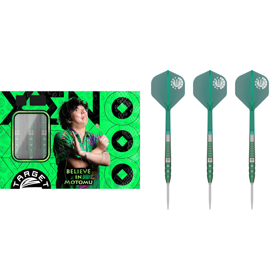 Target Japan Motomu Sakai Xeno G1 Steel Tip Darts 90%