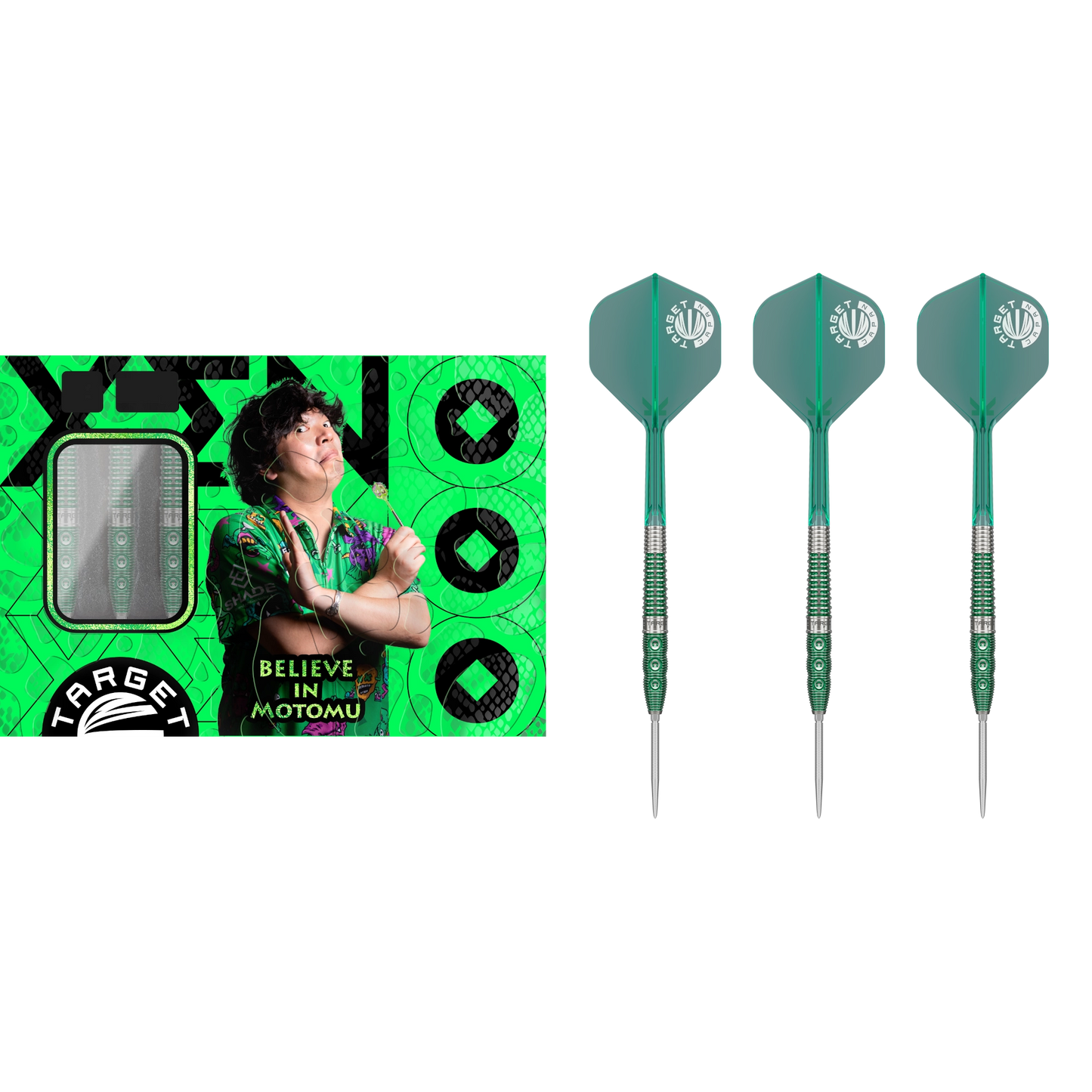 Target Japan Motomu Sakai Xeno G1 Steel Tip Darts 90%