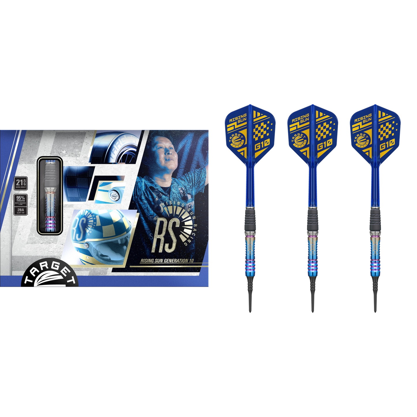 Target Japan Haruki Muramatsu G10 Softdart 95%