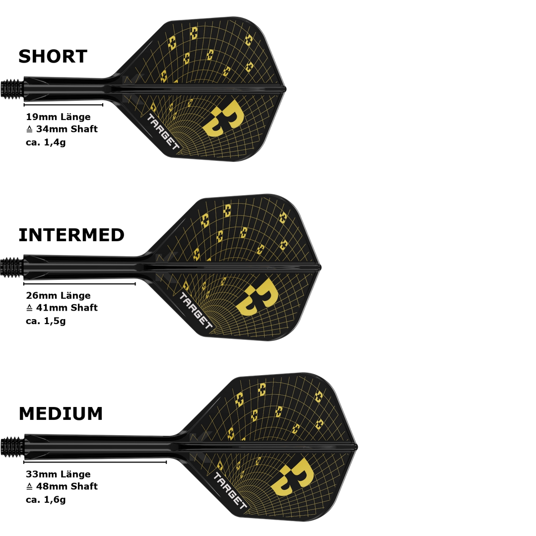 Target K-Flex Bolide Small Standard No.6 Flight Shaft System