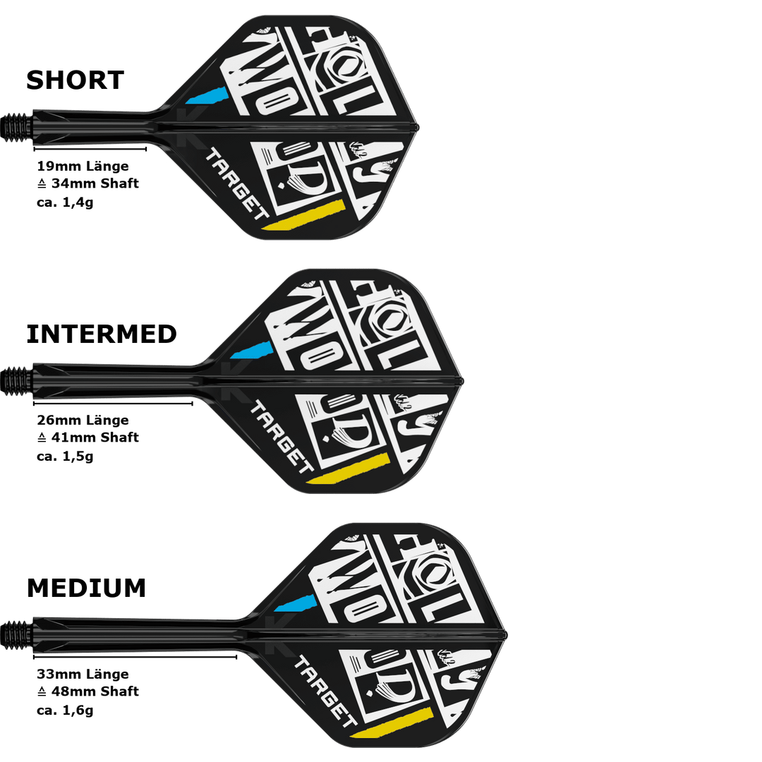 Target K-Flex Chris Dobey Standard No.2 Flight Shaft System