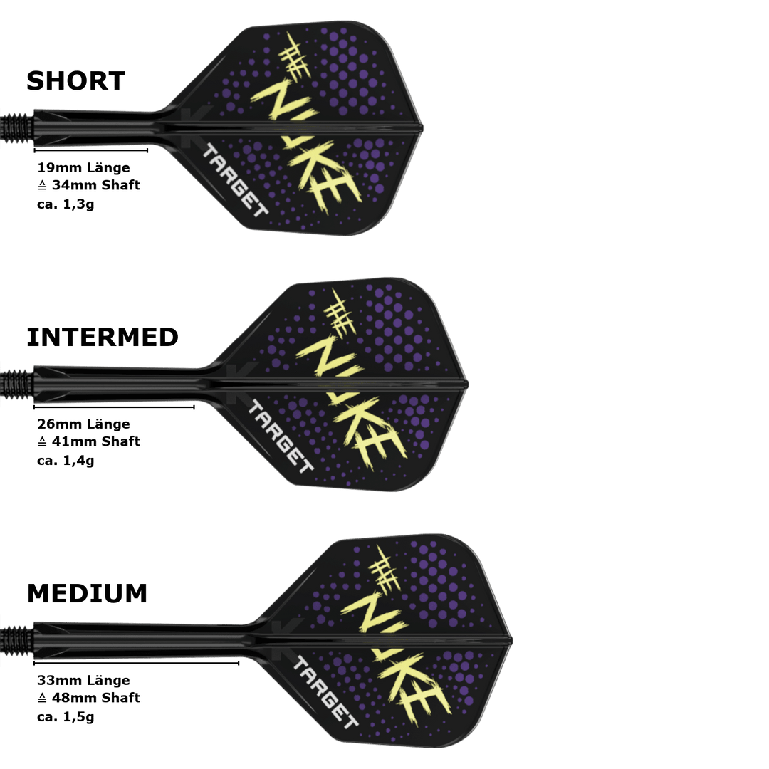 Target K-Flex Luke Littler Small Standard No.6 Flight Shaft System