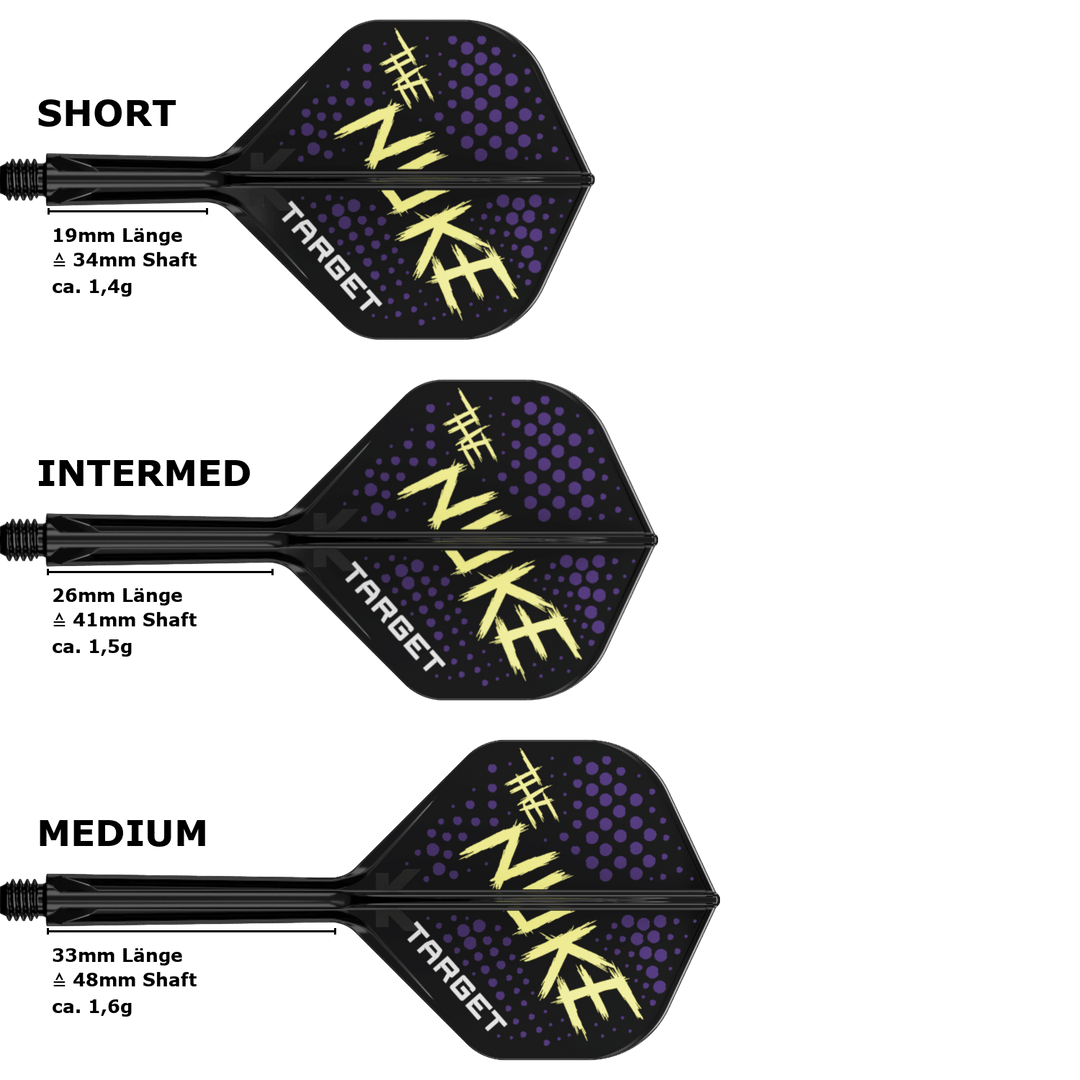 Target K-Flex Luke Littler Standard No.2 Flight Shaft System
