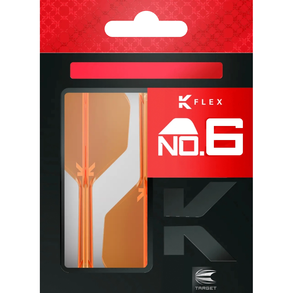 Target K-Flex Neon Standard No.2 Flight Shaft System Orange