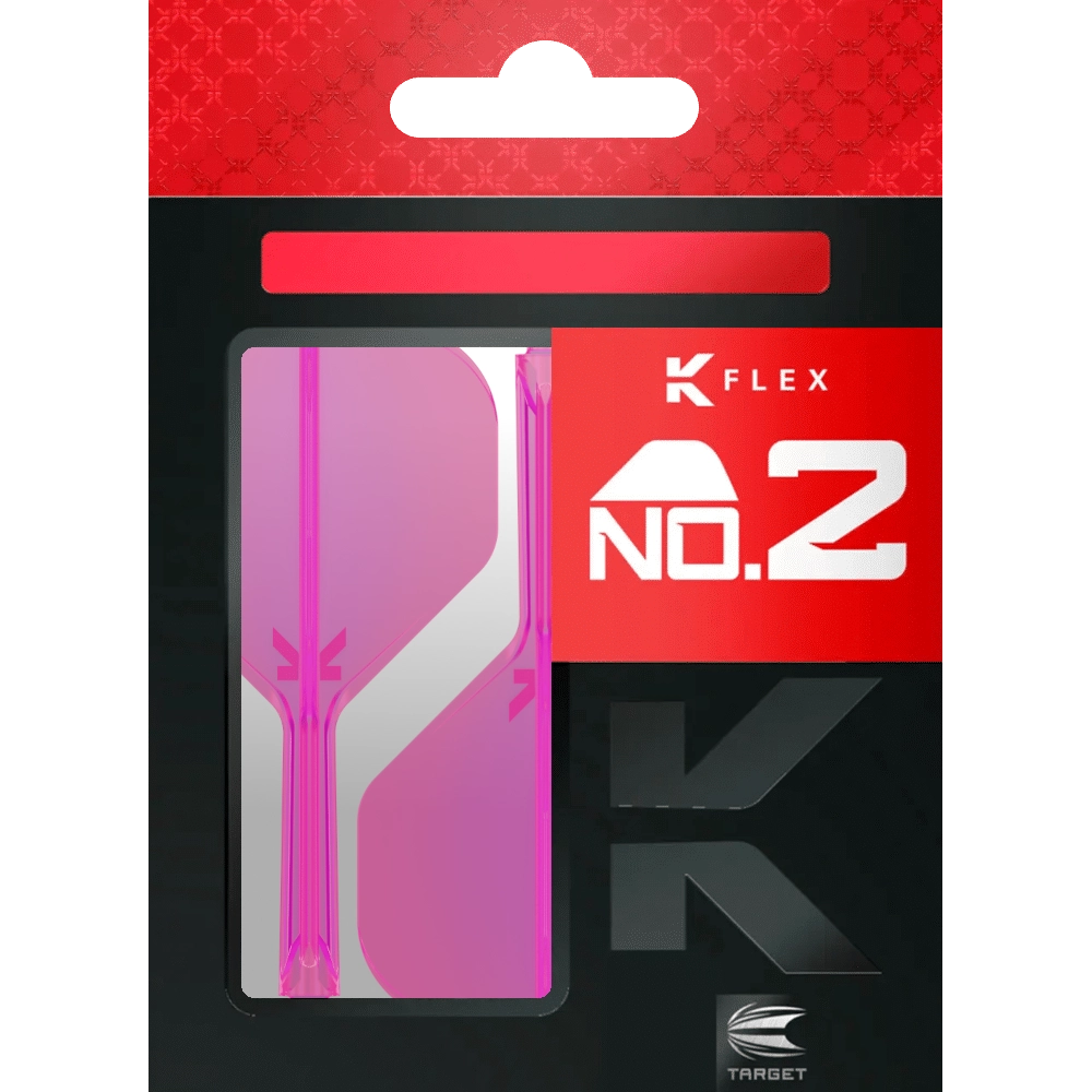 Target K-Flex Neon Standard No.2 Flight Shaft System Pink