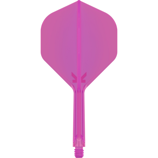 Target K-Flex Neon Standard No.2 Flight Shaft System Pink