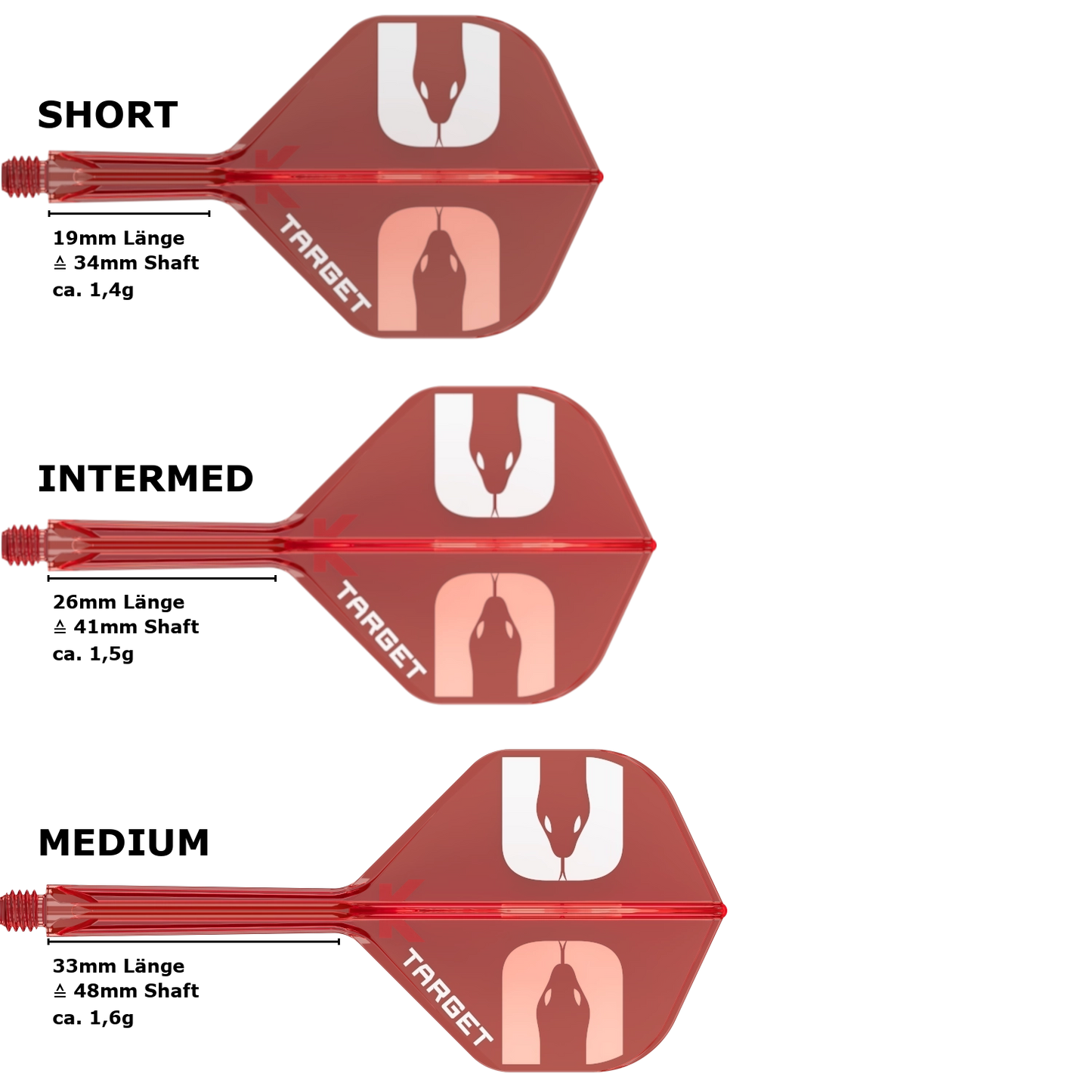 Target K-Flex Nathan Aspinall Standard No.2 Flight Shaft System 2025