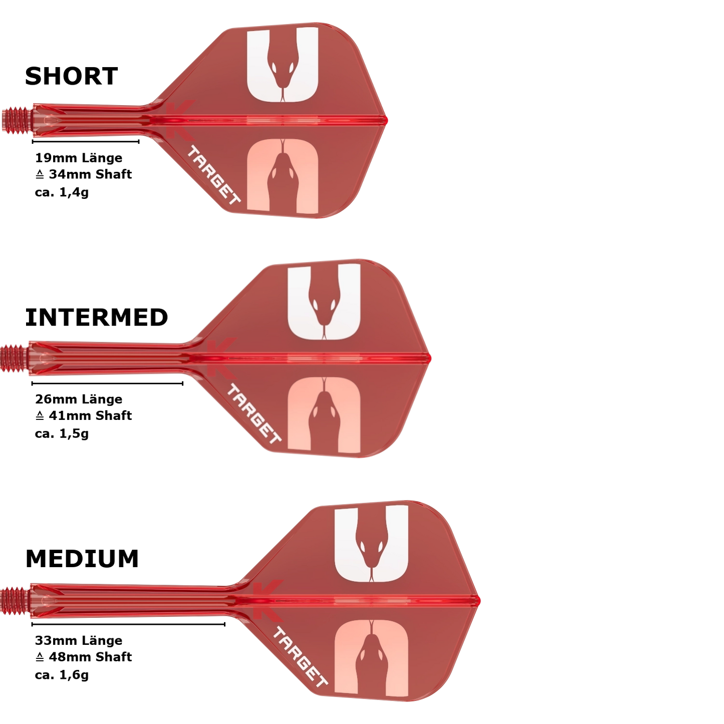 Target K-Flex Nathan Aspinall Standard No.6 Flight Shaft System 2025