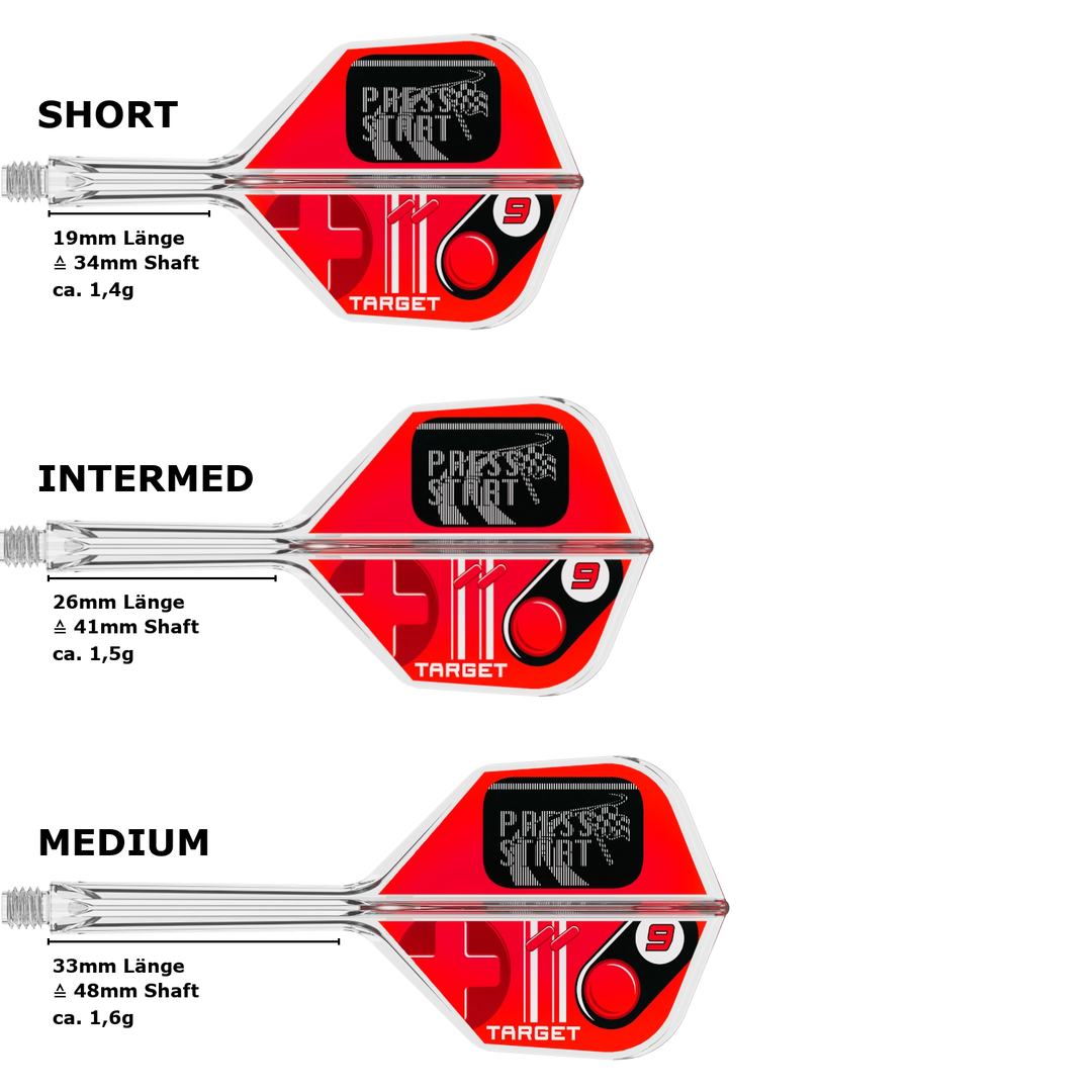 Target K-Flex Press Start Small Standard No.6 Flight Shaft System